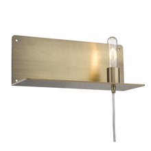 Load image into Gallery viewer, Dull Shelf Wall Light - Gold