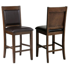 Load image into Gallery viewer, Dewey - Upholstered Counter Chair (Set of 2) - Walnut