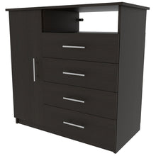 Load image into Gallery viewer, Four Drawer Dresser - Black
