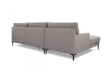 Load image into Gallery viewer, Stationary L Shaped Two Piece Sofa Chaise - Gray