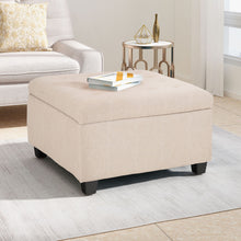 Load image into Gallery viewer, Isabella - Contemporary Ottoman With Storage