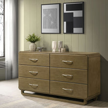 Load image into Gallery viewer, Tully - 6 Drawer Dresser - Nutmeg Brown