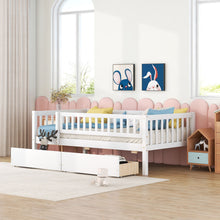Load image into Gallery viewer, Multi Functional Wooden Daybed Bed