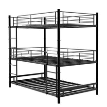 Load image into Gallery viewer, Triple Frame Bed With Built In Ladder