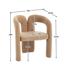 Load image into Gallery viewer, Coolmore Contemporary Designed Accent / Dining Chair With Armrests