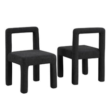 Load image into Gallery viewer, Dining Chairs With Square Open Back (Set of 2)