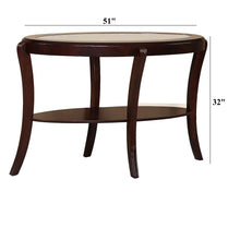Load image into Gallery viewer, Table With Tempered Glass Shelf