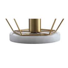 Load image into Gallery viewer, Geometric Table Lamp - Brass