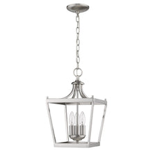 Load image into Gallery viewer, Metal Tapered Hanging Light - Vintage Silver
