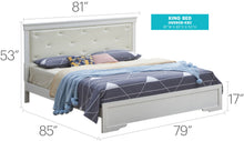 Load image into Gallery viewer, Chic Elegantly Designed Transitional Bed