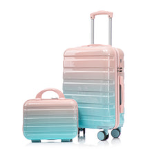 Load image into Gallery viewer, Luggage Set 14" / 20" With Combination Lock And Cosmetic Case