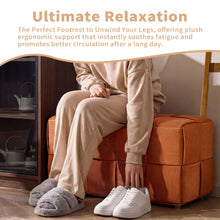 Load image into Gallery viewer, Modern Ottoman Foot Rest With Woven Design