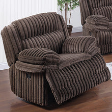 Load image into Gallery viewer, Contemporary Manual Motion Glider Recliner Chair With Padded Armrests And Smooth Rocking Function