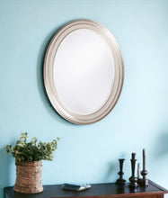 Load image into Gallery viewer, 33" Oval Framed Accent Mirror - Silver
