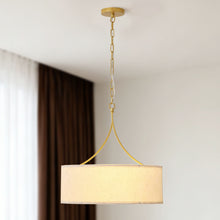 Load image into Gallery viewer, 3 Light Drum Pendant Light