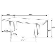 Load image into Gallery viewer, Montesano - Rectangular Dining Table - Natural