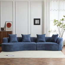 Load image into Gallery viewer, Elegant Curved Sectional Sofa With Full Foam Comfort