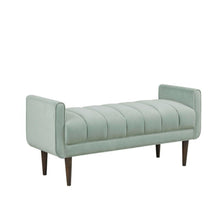 Load image into Gallery viewer, Linea - Upholstered Accent Bench - Seafoam