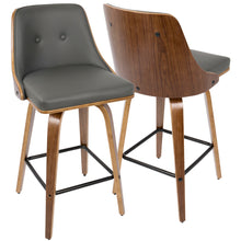Load image into Gallery viewer, Gianna - Mid Century Modern Counter Stool (Set of 2)