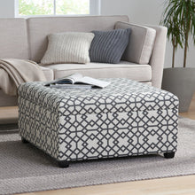 Load image into Gallery viewer, Richmond - Storage Ottoman With Unique Pattern And Ample Storage - Gray