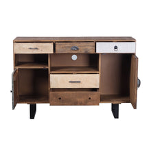 Load image into Gallery viewer, Rustic 2 Drawer Kitchen Island - Multi