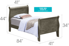 Load image into Gallery viewer, Panel Sleigh Bed