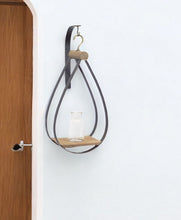Load image into Gallery viewer, Cylinder Wall Vase (Set of 2) - Black / Brown / Clear