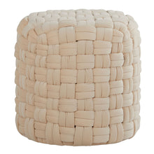 Load image into Gallery viewer, Braided - Versatile Round Ottoman