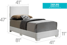 Load image into Gallery viewer, Elegant Platform Bed For Relaxed Spaces