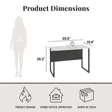 Load image into Gallery viewer, Sorina - Writing Desk - White / Light Oak