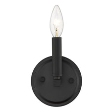 Load image into Gallery viewer, One Light Wall Sconce - Matte Black