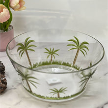 Load image into Gallery viewer, Palm Tree Acrylic Serving Bowls, Unbreakable Large Plastic Bowls