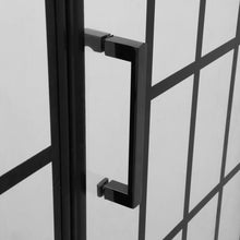 Load image into Gallery viewer, Frameless Pivot Shower Door With Pattern Glass, Open Entry Design
