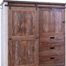 Load image into Gallery viewer, Solid Wood Three Drawer Gentlemans Chest - Brown