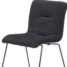 Load image into Gallery viewer, Modern Upholstered Fabric Dining Side Chairs (Set of 2) - Gray