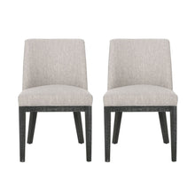 Load image into Gallery viewer, Modern Dining Chair With Durable Fabric Upholstery And Sturdy Wooden Frame (Set of 2)