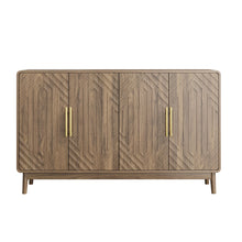 Load image into Gallery viewer, Sideboard Buffet Cabinet With Carved Doors And Adjustable Layer Board