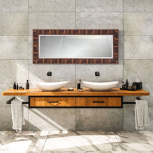 Load image into Gallery viewer, Framed Full Length Hanging Mirror - Brown