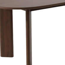Load image into Gallery viewer, Oval Solid Wood Bar Table - Brown