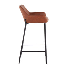Load image into Gallery viewer, Daniella - Industrial Fixed Height Bar Stool (Set of 2)