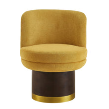 Load image into Gallery viewer, Round Swivel Accent Chair With Ergonomic Backrest For Living Room