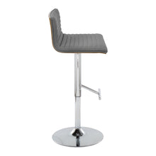 Load image into Gallery viewer, Mason - Contemporary Adjustable Barstool & Swivel With Straight T Footrest (Set of 2)