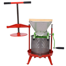 Load image into Gallery viewer, Manual Fruit Wine Press And Crusher For Kitchen, 100% Natural Juice Maker - Green