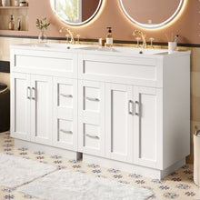Load image into Gallery viewer, Bathroom Vanity With 2 Doors, 2 Drawers, Adjustable Shelf, Hidden Slides & Soft Close Hinges