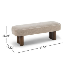 Load image into Gallery viewer, Indoor Upholstered Dining Bench
