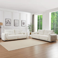 Load image into Gallery viewer, 2 Seater Cushion Comfortable Sofas With 2 Cushions And 2 Ball Pillows
