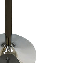 Load image into Gallery viewer, 36" Wood And Metal Pedestal Base Round Top Dining Table - Black