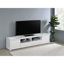 Load image into Gallery viewer, Garner - 2 Door Stand With Drawers Media Console - Gloss White