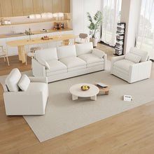 Load image into Gallery viewer, Cloud Sofa Set Couch For Living Room - Beige