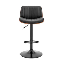 Load image into Gallery viewer, 43" Swivel Adjustable Height Bar Chair - Black